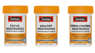 Swisse has launched a range of nootropics in the Australian market. © Swisse 