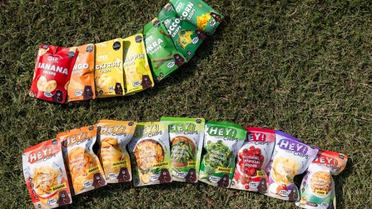 Hey! Chips has introduced a smaller packaging size for its corporate customers. ©Hey! Chips