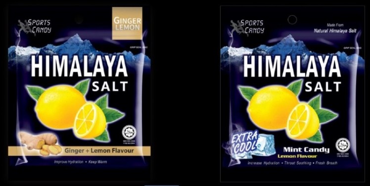 12 Packs Himalaya Salt Mint Candy Cool Sweets Natural Lemon Flavour Fresh  Breath