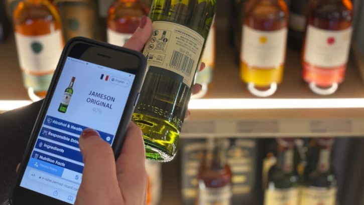 Pernod Ricard has launched a new digital label initiative in Singapore, hoping to tap on South East Asian consumer demands for increased information. ©Pernod Ricard