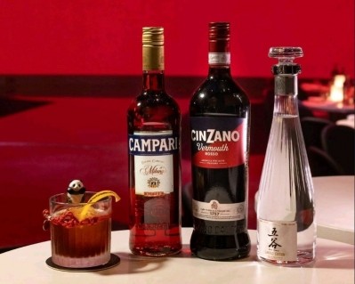 Campari China has embarked on a collaborative mission with Wuliangye to make baijiu an international beverage by creating the ‘wugroni’ cocktail. ©Campari