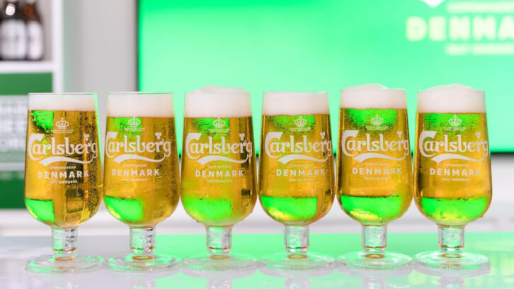 Carlsberg Glass Set